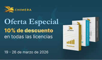 ¡10 % de descuento en las licencias de Chimera Tool — ¡solo por 8 días!